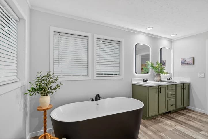 Axis bathroom home features