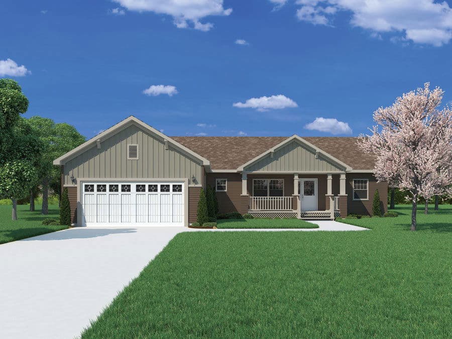 Stonebridge hero, elevation, and exterior home features
