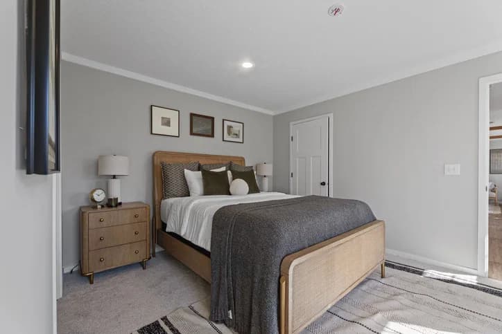 Helix bedroom home features