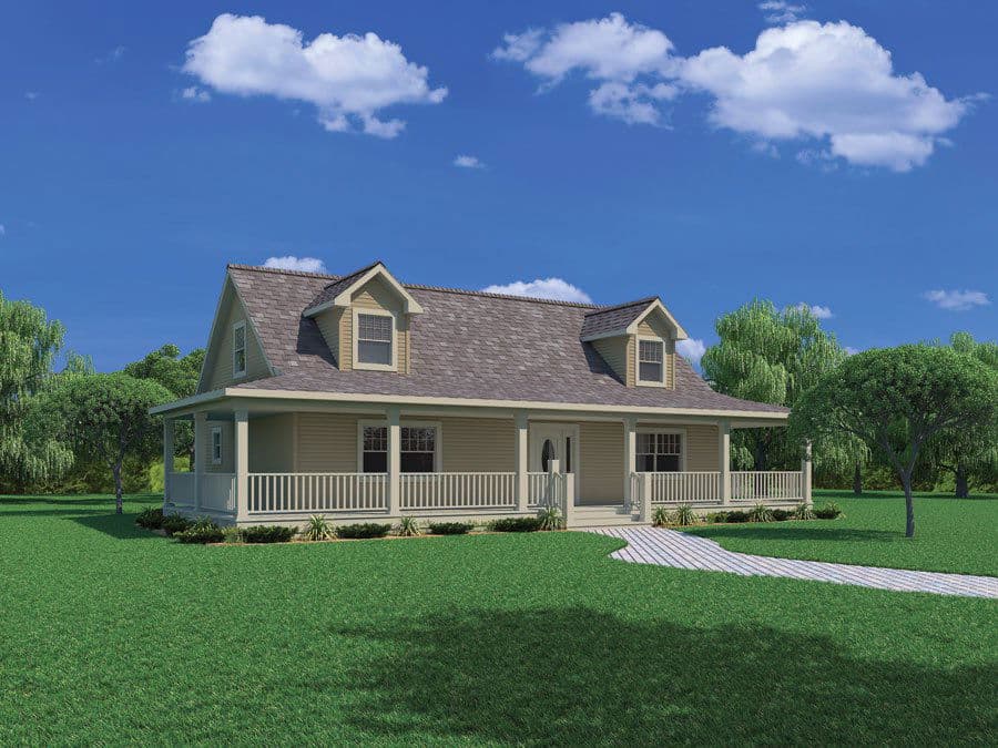 Providence ii 44 hero, elevation, and exterior home features