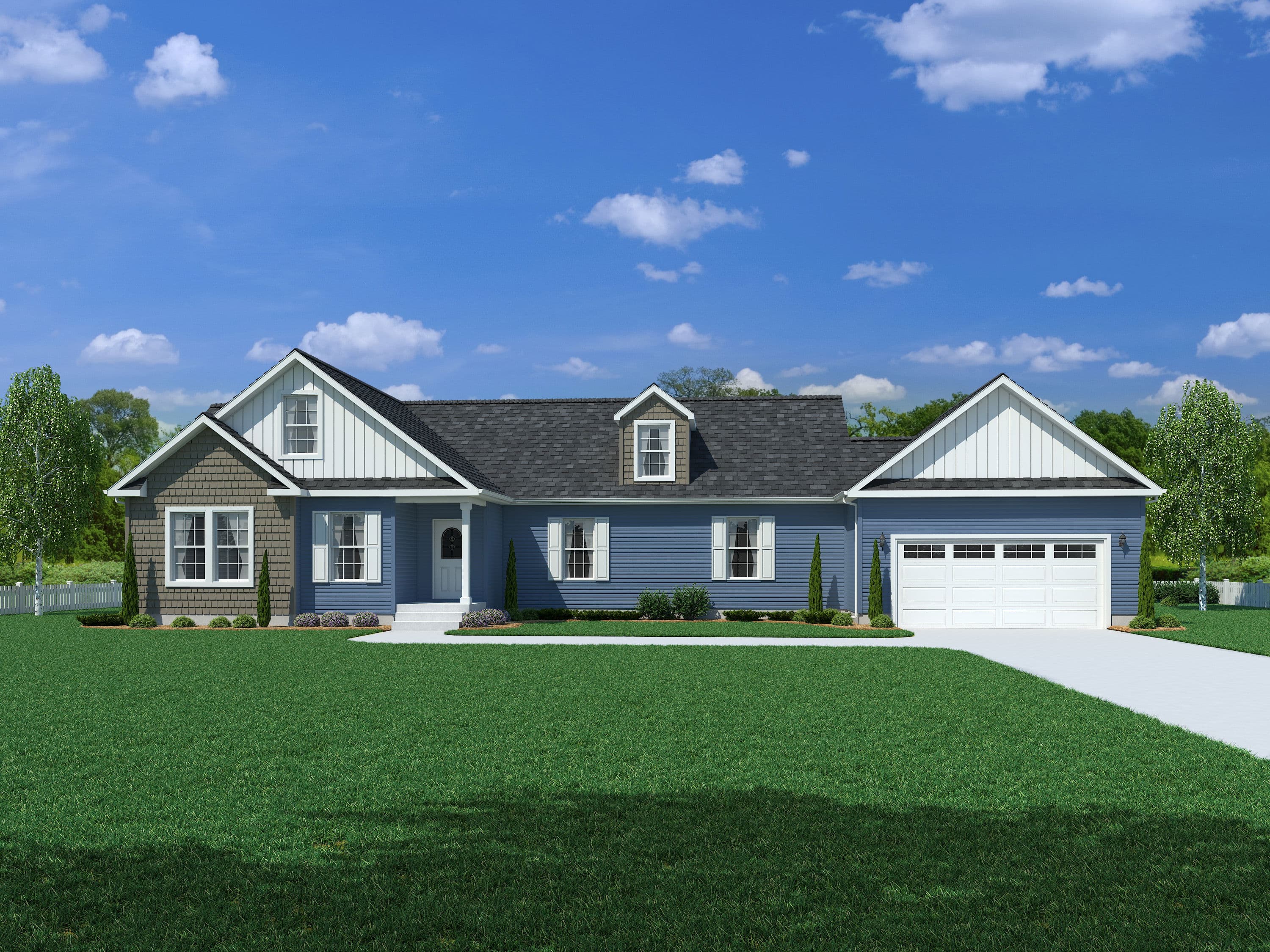 Ultra 4 hero, elevation, and exterior home features