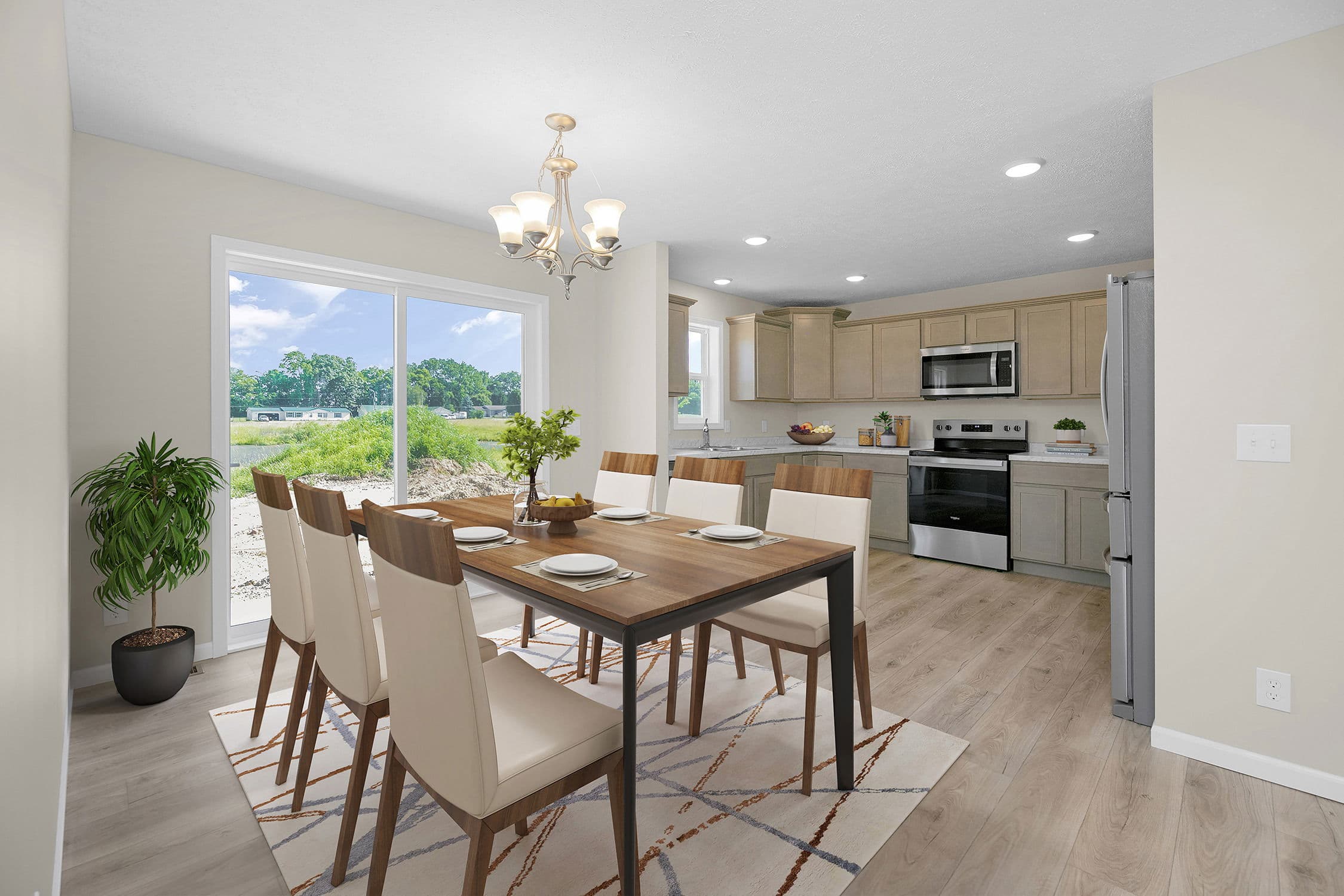 Republic iii kitchen home features