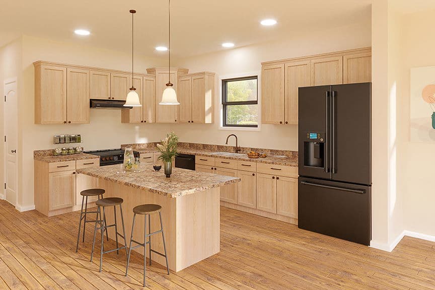 Lincoln kitchen home features