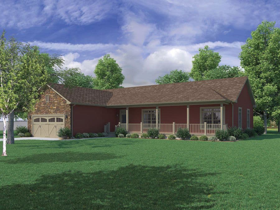 Winchester ii hero, elevation, and exterior home features