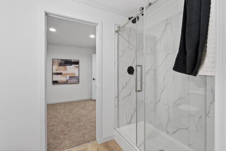 Aura bathroom home features