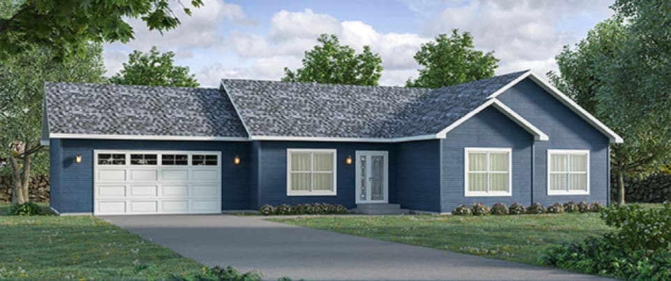 Rockport ii hero, elevation, and exterior home features