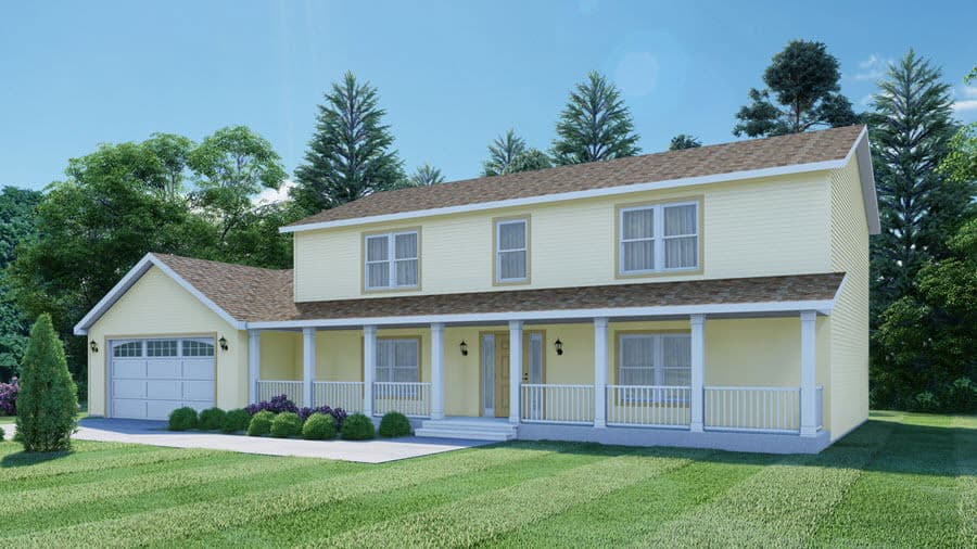 Coolidge ii hero, elevation, and exterior home features