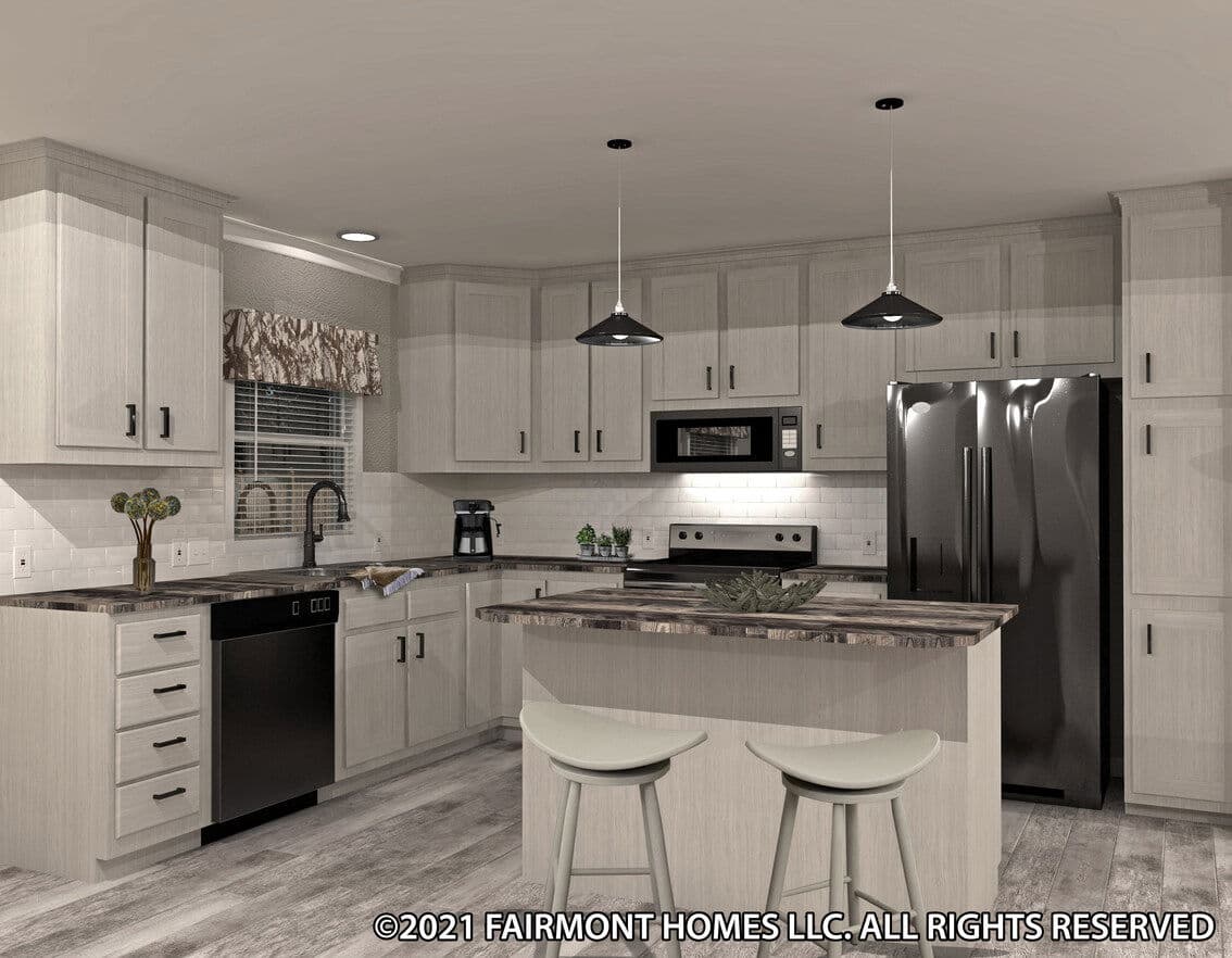 Buckingham 92544k kitchen home features