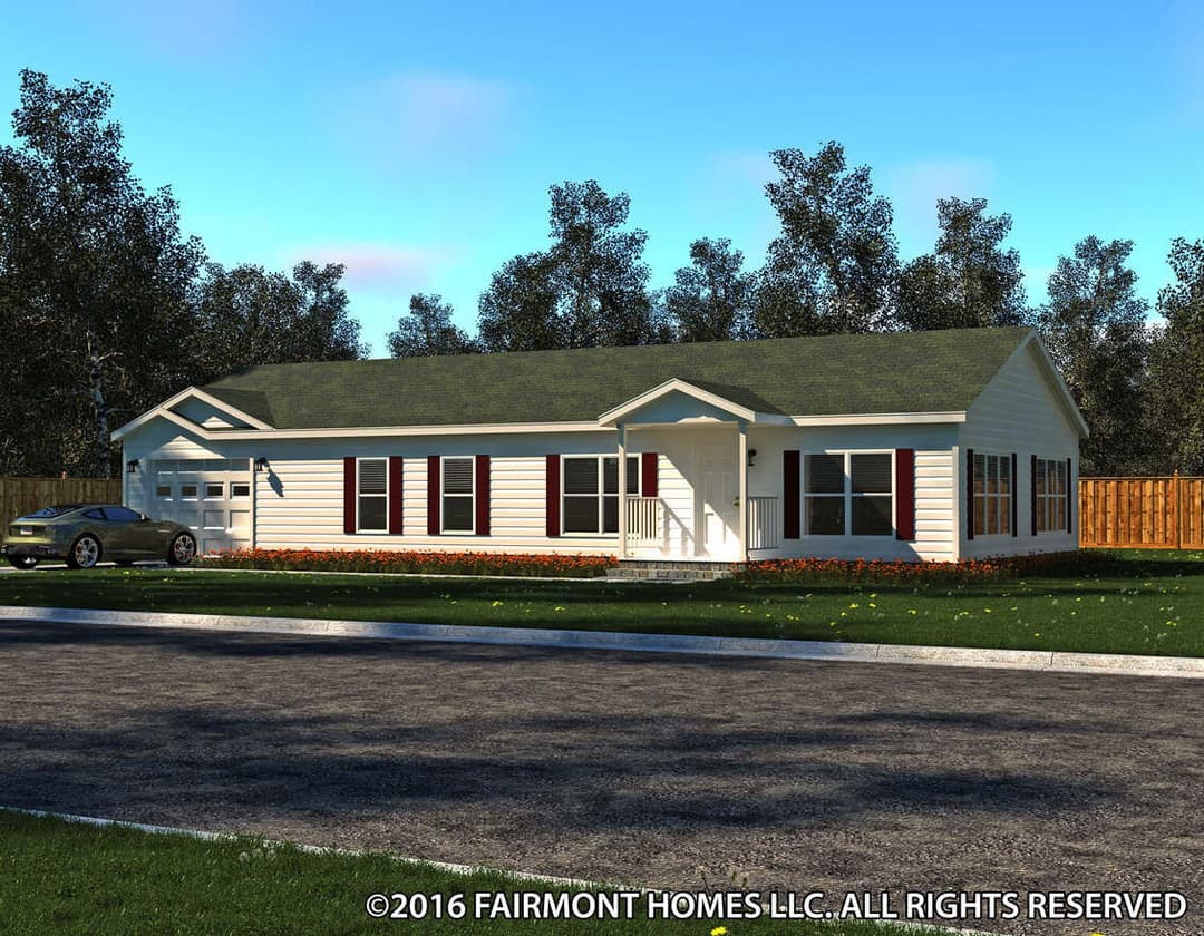 Cambridge 92511k hero, elevation, and exterior home features
