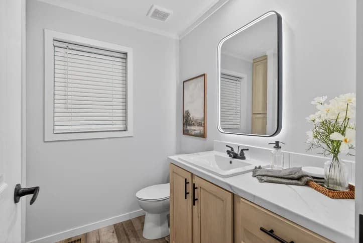 Axis bathroom home features