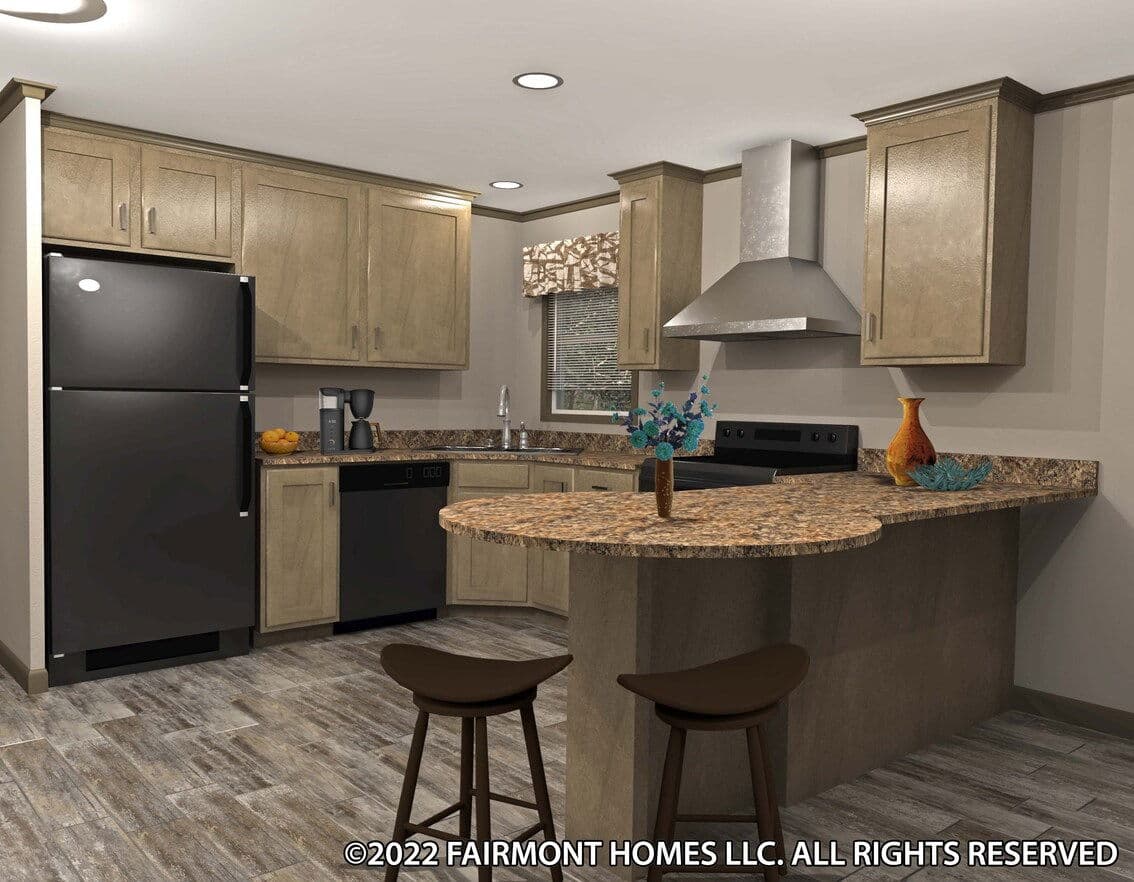 Harthman 24526 kitchen home features