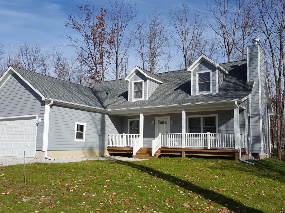 Hartford ii hero, elevation, and exterior home features