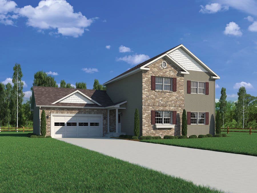 Hamilton ii hero, elevation, and exterior home features