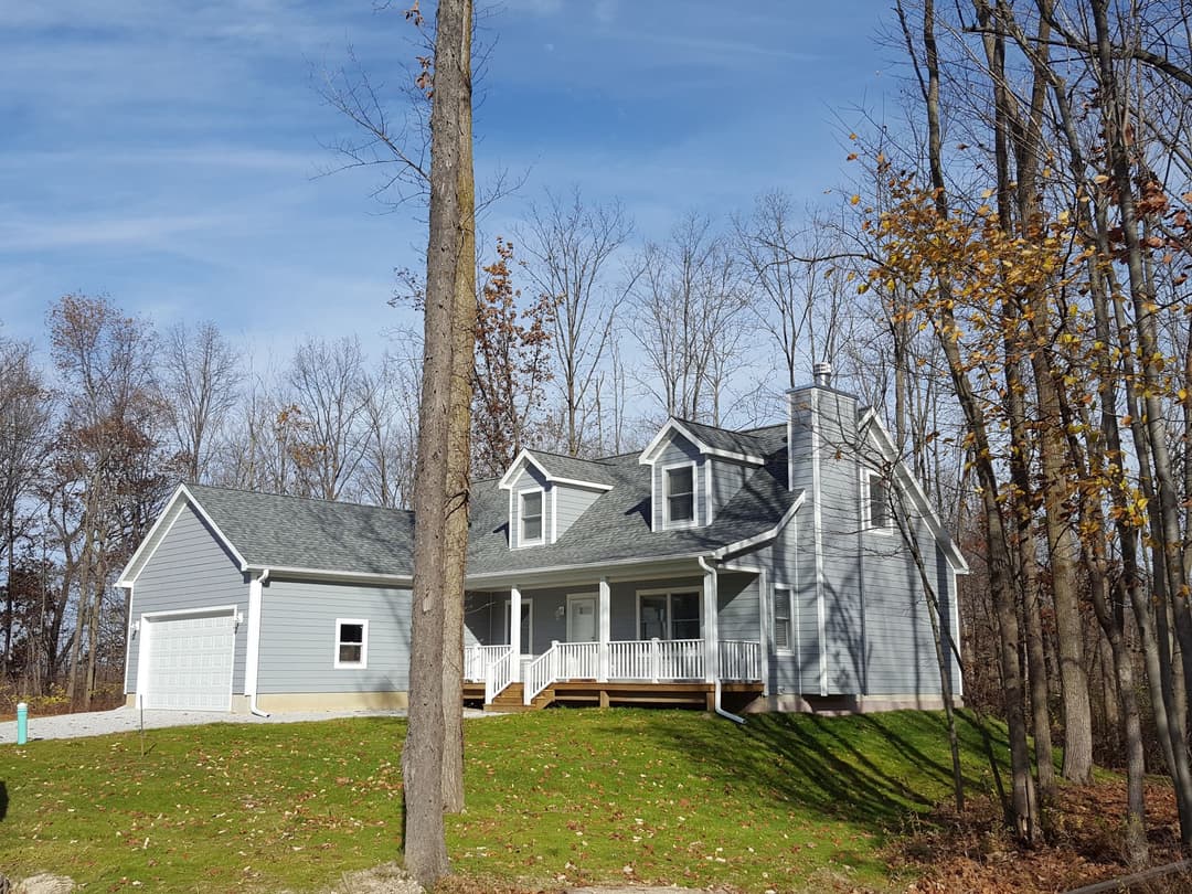 Hartford ii elevation and exterior home features