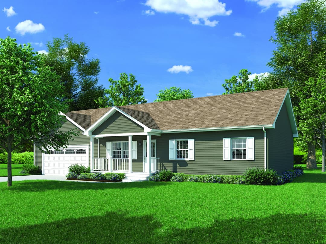 Patriot iii hero, elevation, and exterior home features