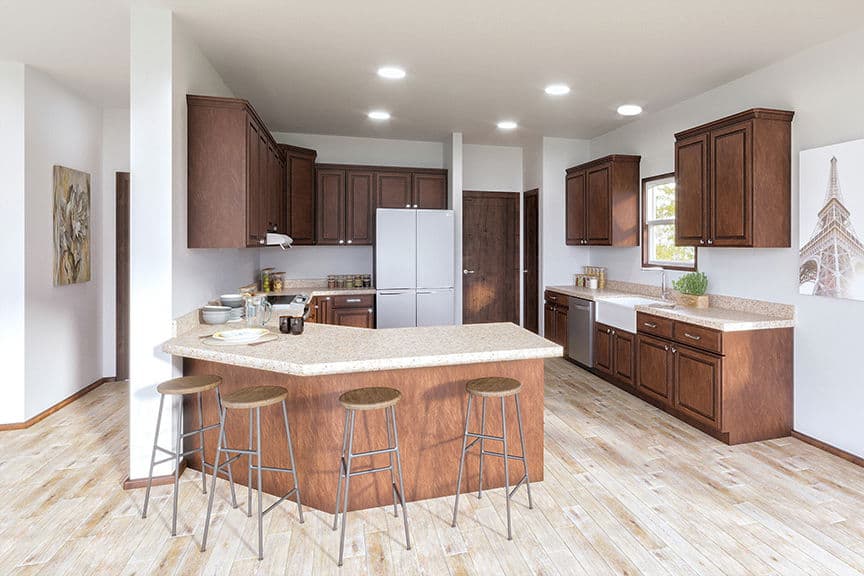 Glendale ii kitchen home features