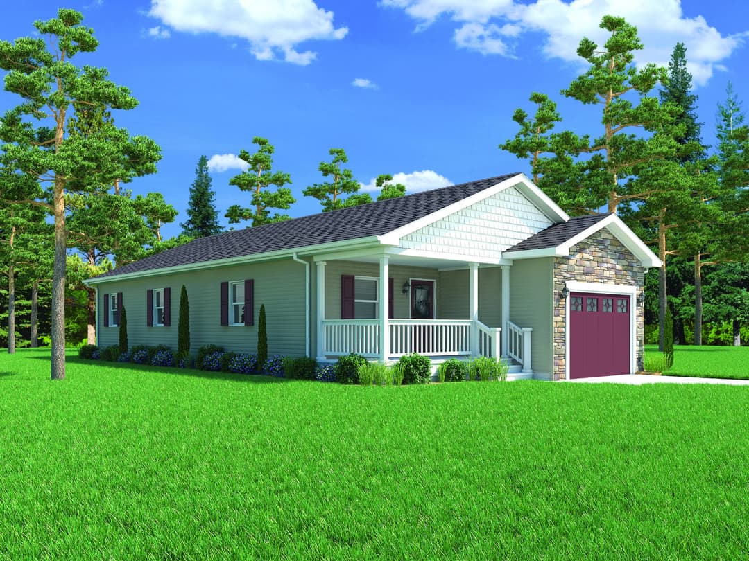 Remington ii hero, elevation, and exterior home features