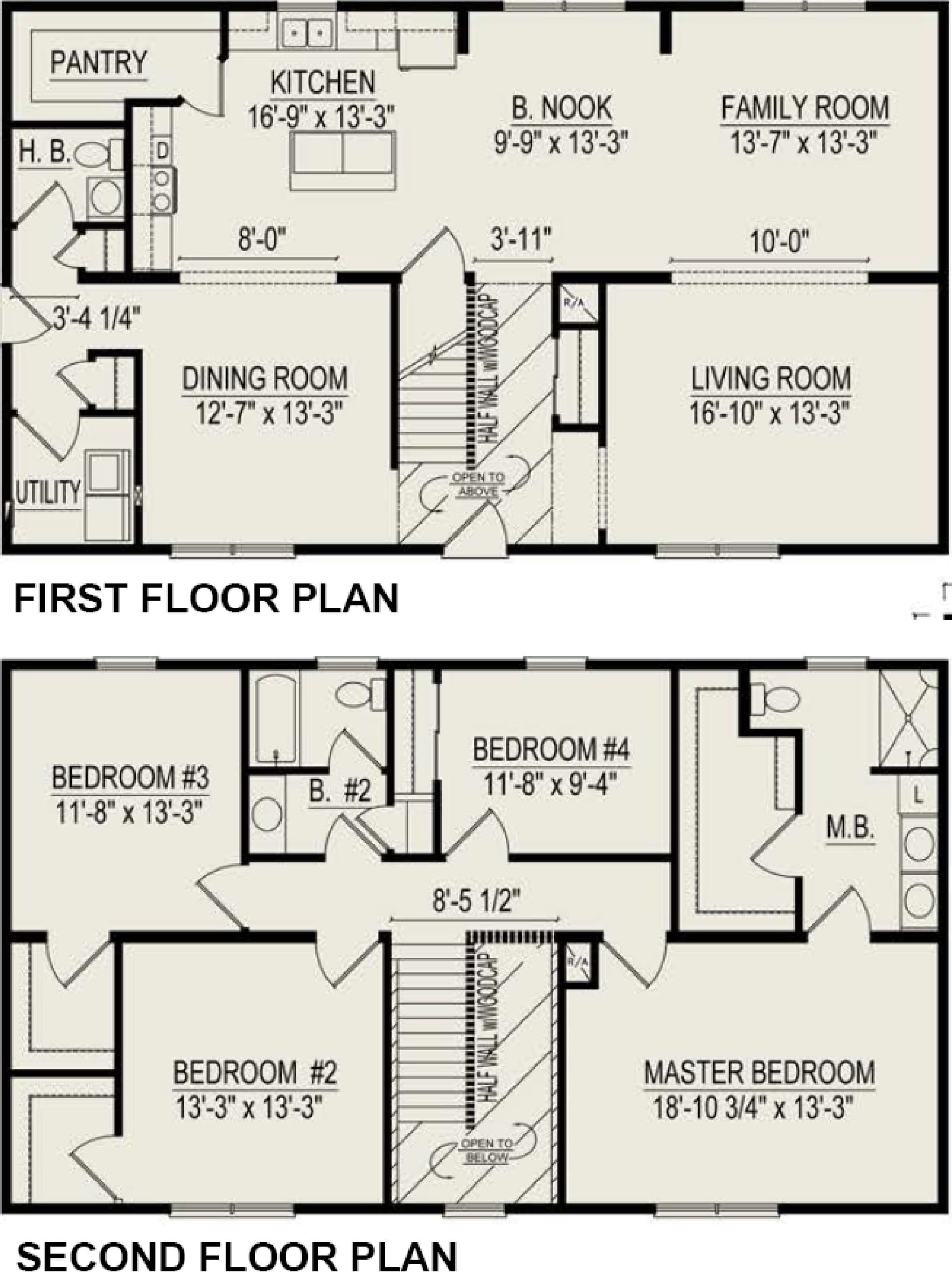 Coolidge ii floor plan home features