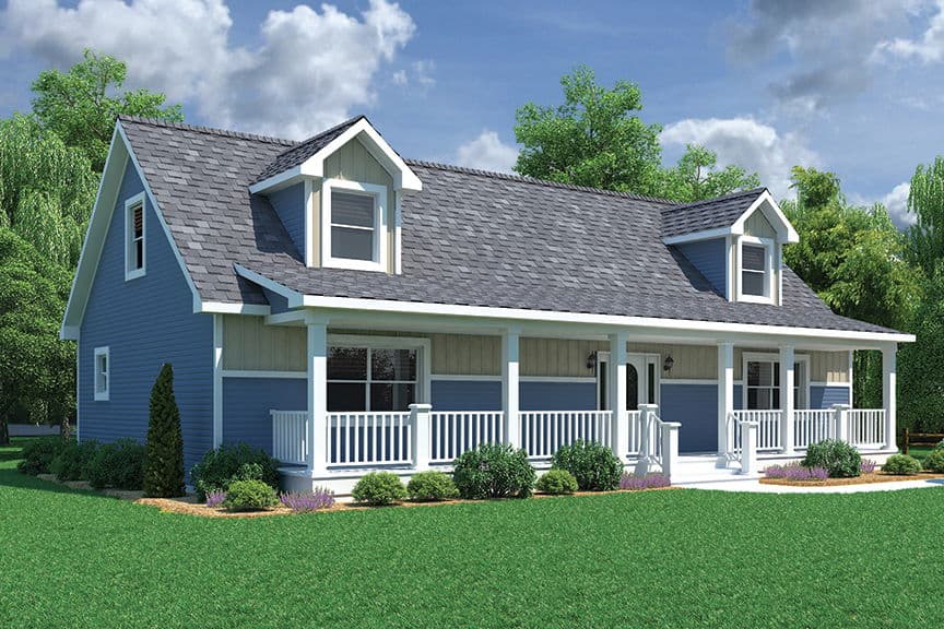 Providence ii 52 hero, elevation, and exterior home features